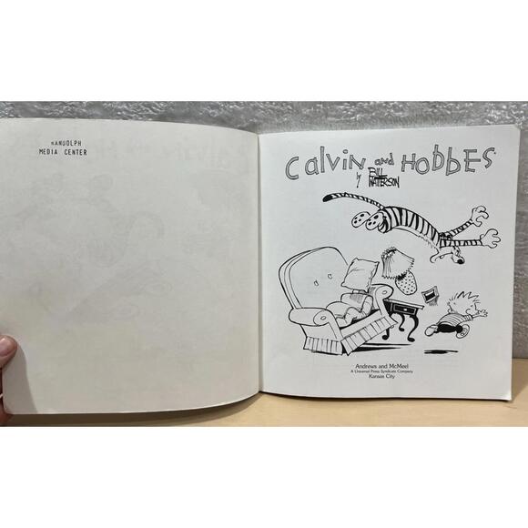 Calvin and Hobbes by Bill Watterson 1987 Andrews McMeel Vintage Comic Book - Picture 2 of 4